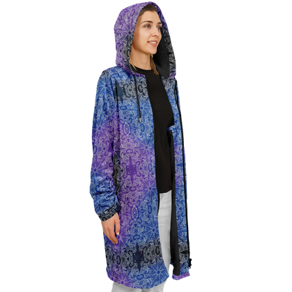 Zen Mandala Fleece Zipper Cloak